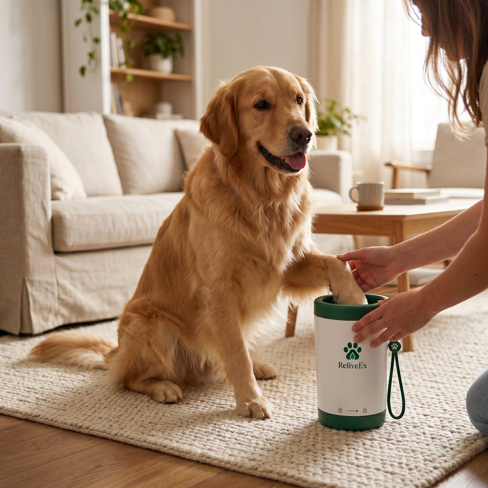 Clean Paws in 10 Seconds
